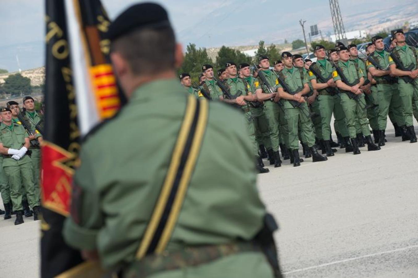 Parada y misa en la BRIPAC por el día de la inmaculada