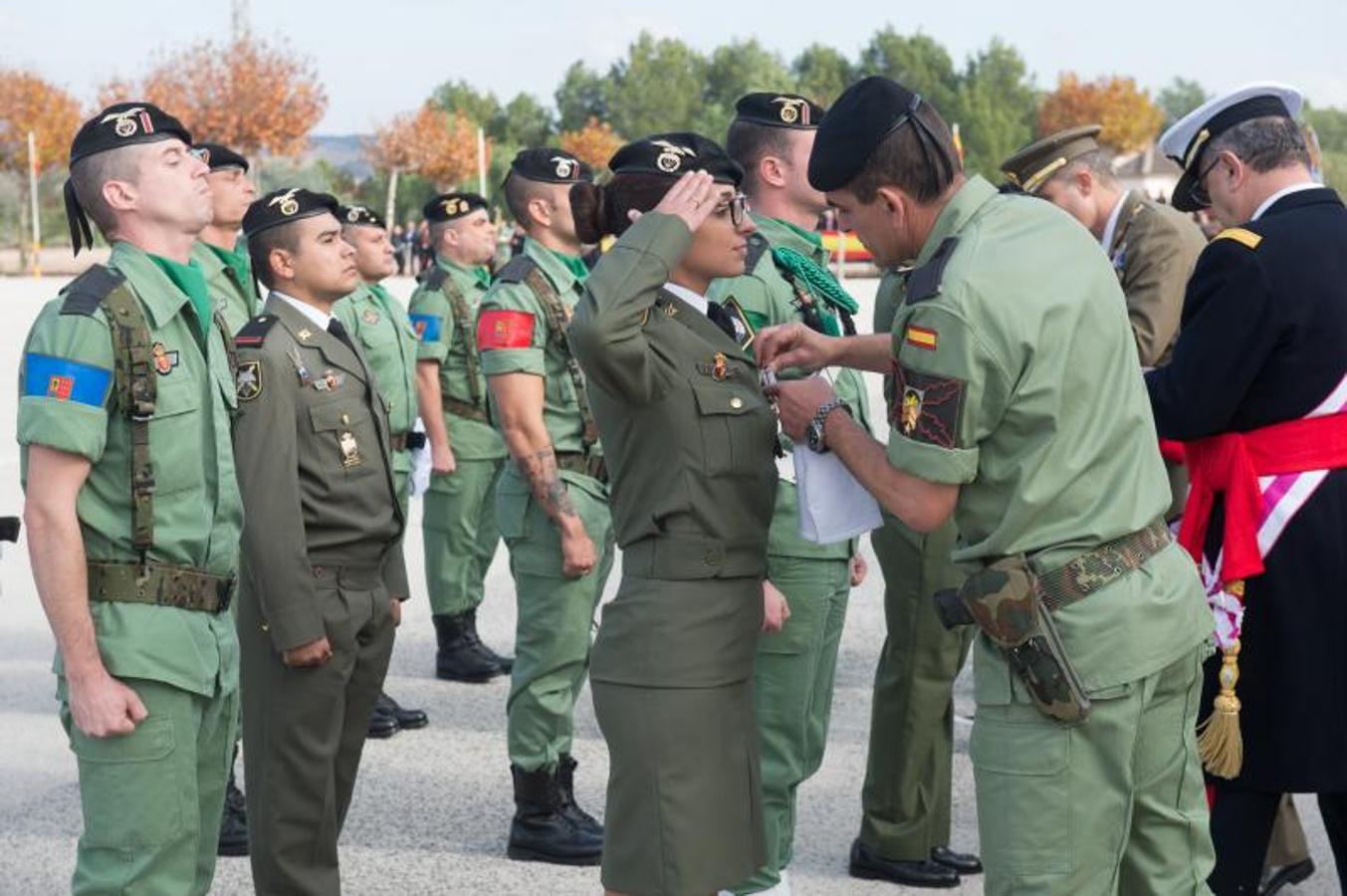 Parada y misa en la BRIPAC por el día de la inmaculada