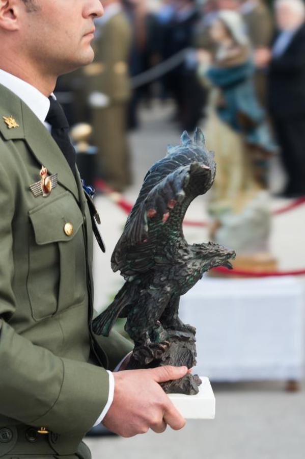 Parada y misa en la BRIPAC por el día de la inmaculada