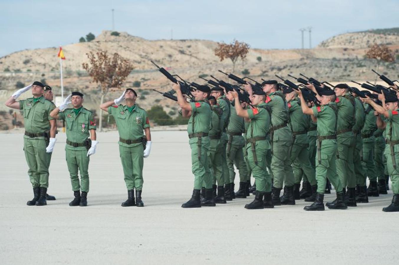 Parada y misa en la BRIPAC por el día de la inmaculada