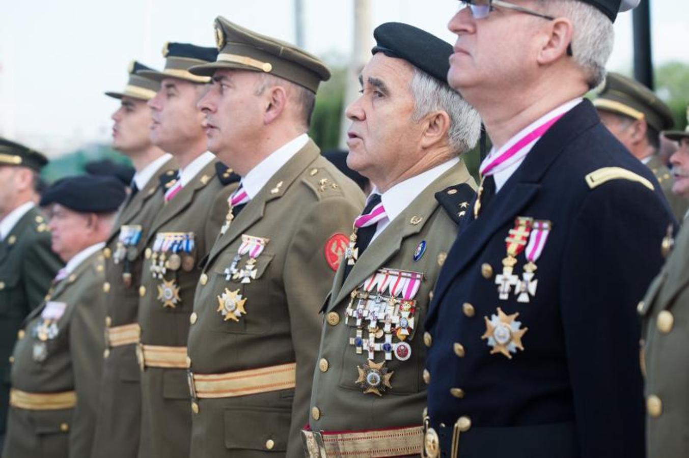 Parada y misa en la BRIPAC por el día de la inmaculada