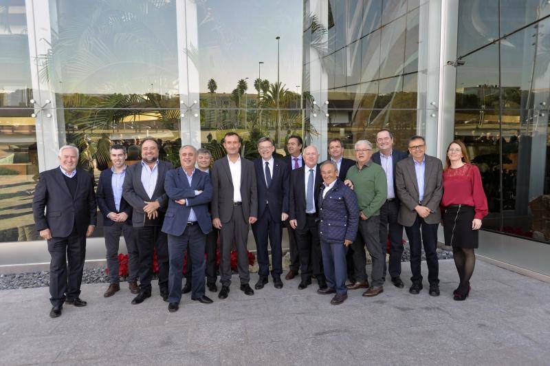 Visita de Ximo Puig al Parque Empresarial de Elche