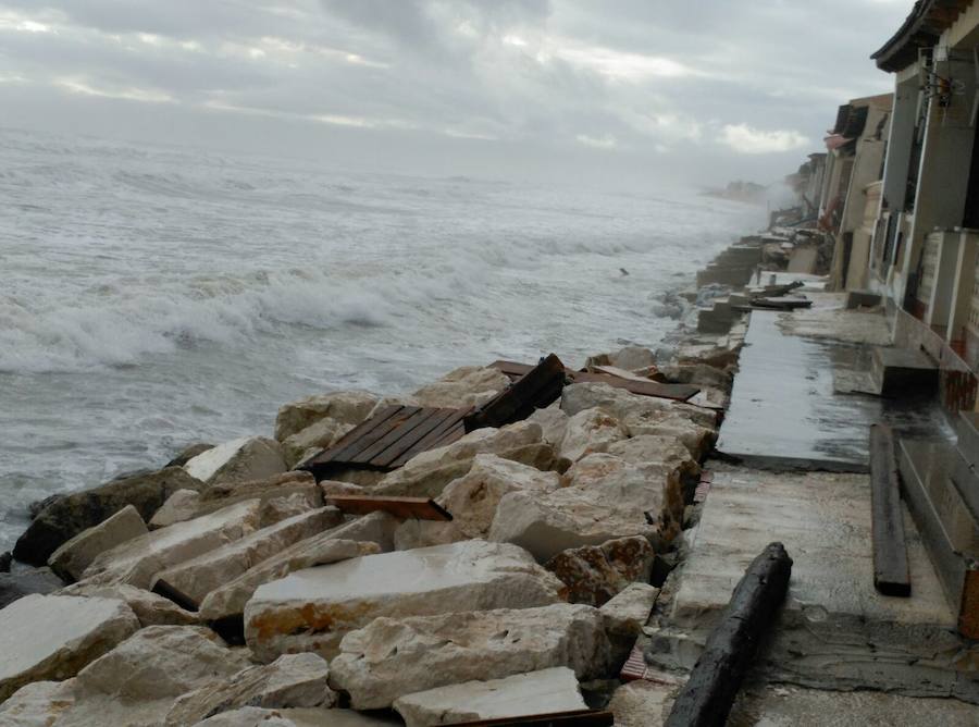 Desembocadura del Segura en Guardamar
