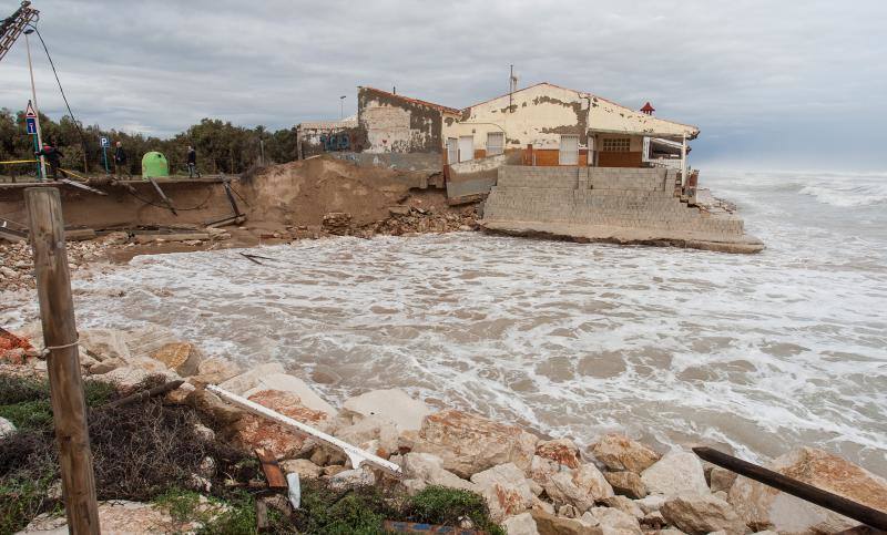 Desembocadura del Segura en Guardamar