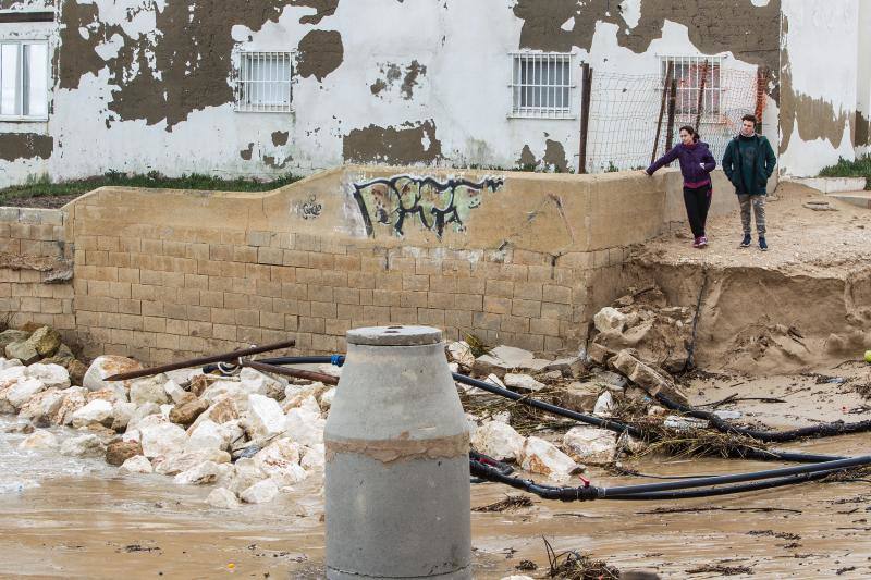 Desembocadura del Segura en Guardamar