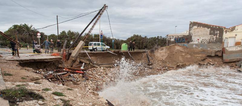 Desembocadura del Segura en Guardamar