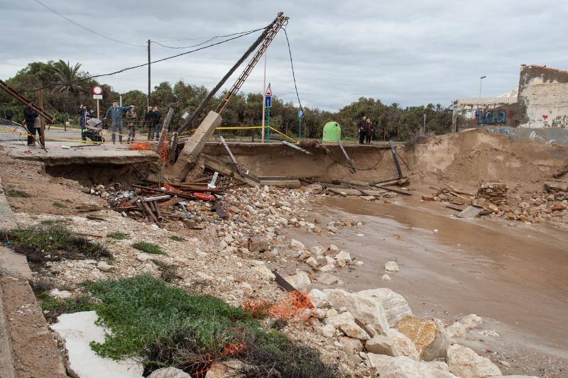 Desembocadura del Segura en Guardamar