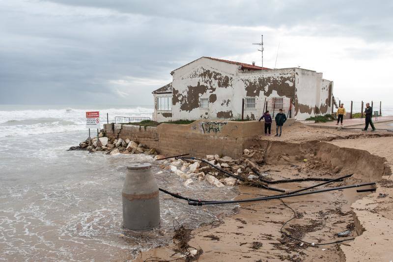 Desembocadura del Segura en Guardamar