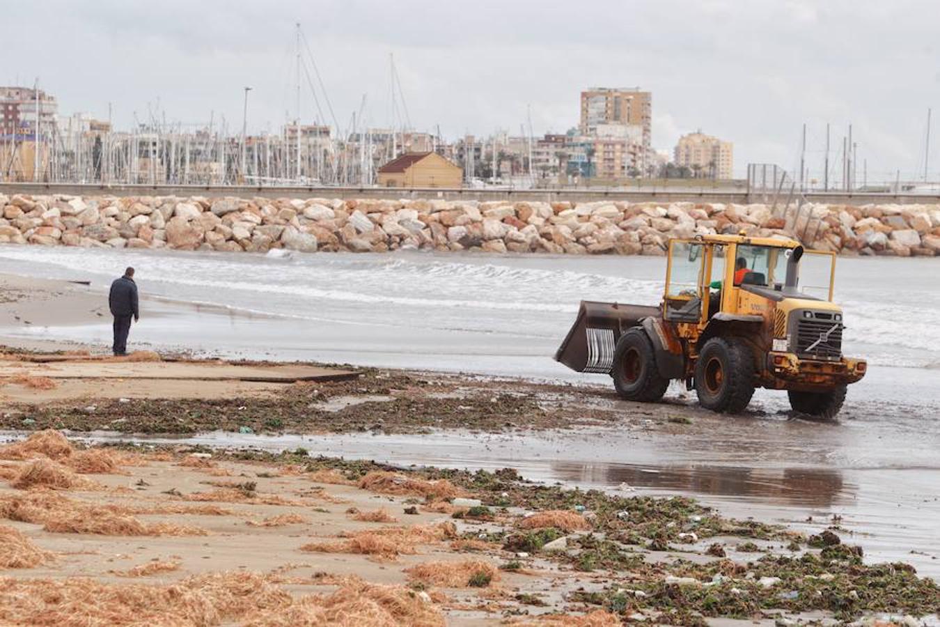 El temporal obliga a desalojar a varios vecinos en Torrevieja