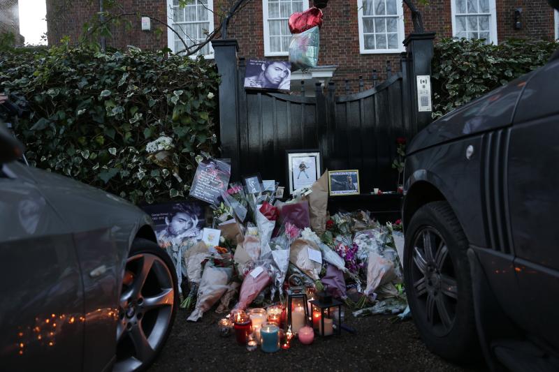 La casa de George Michael, el epicentro de su homenaje