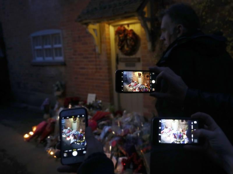 La casa de George Michael, el epicentro de su homenaje