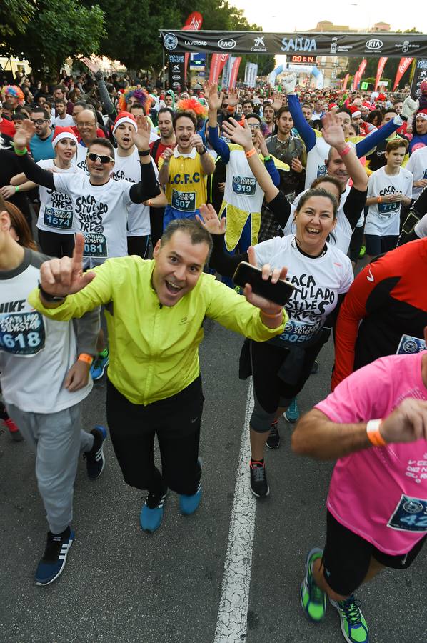 Comenzando la carrera con alegría