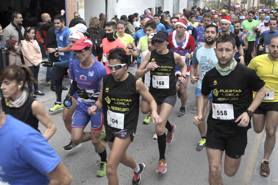 Más de 750 corredores disputan la San Silvestre de Lorca