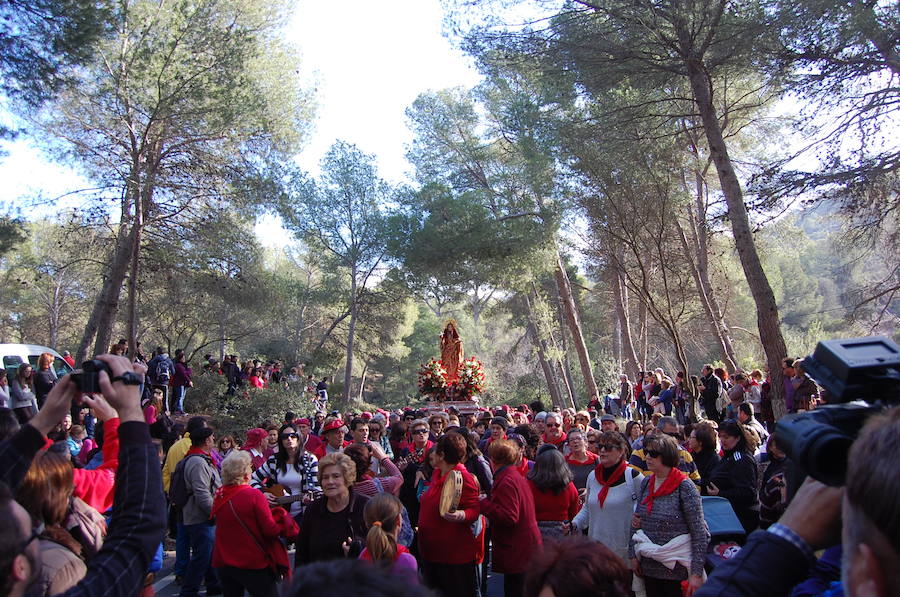 La Santa de Totana regresa a su ermita