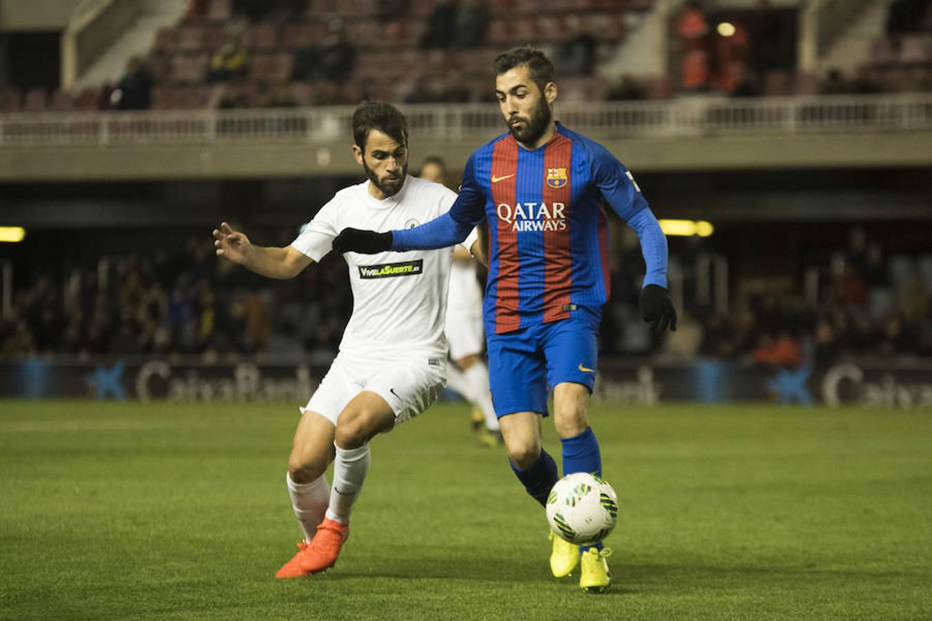 Las imágenes del Barcelona B - Hércules