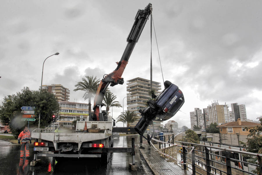 Accidente de coche en La Albufereta