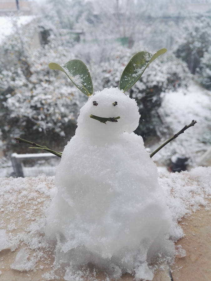 Muñeco de nieve.