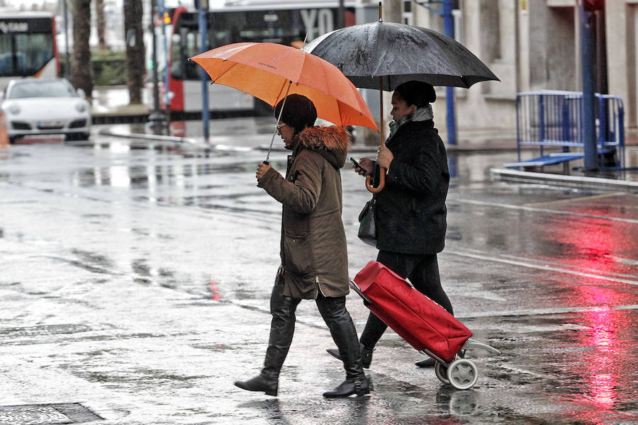 Grandes lluvias en la provincia