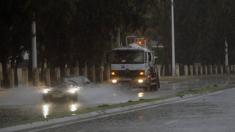 Grandes lluvias en la provincia