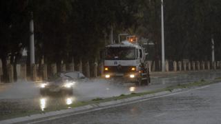 Grandes lluvias en la provincia