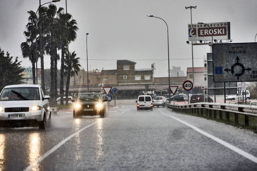 Grandes lluvias en la provincia