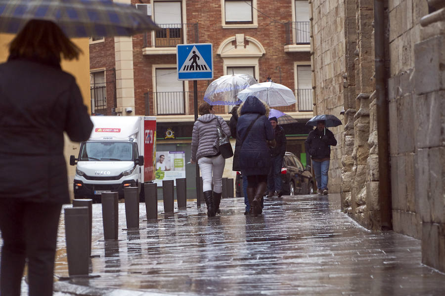 Grandes lluvias en la provincia
