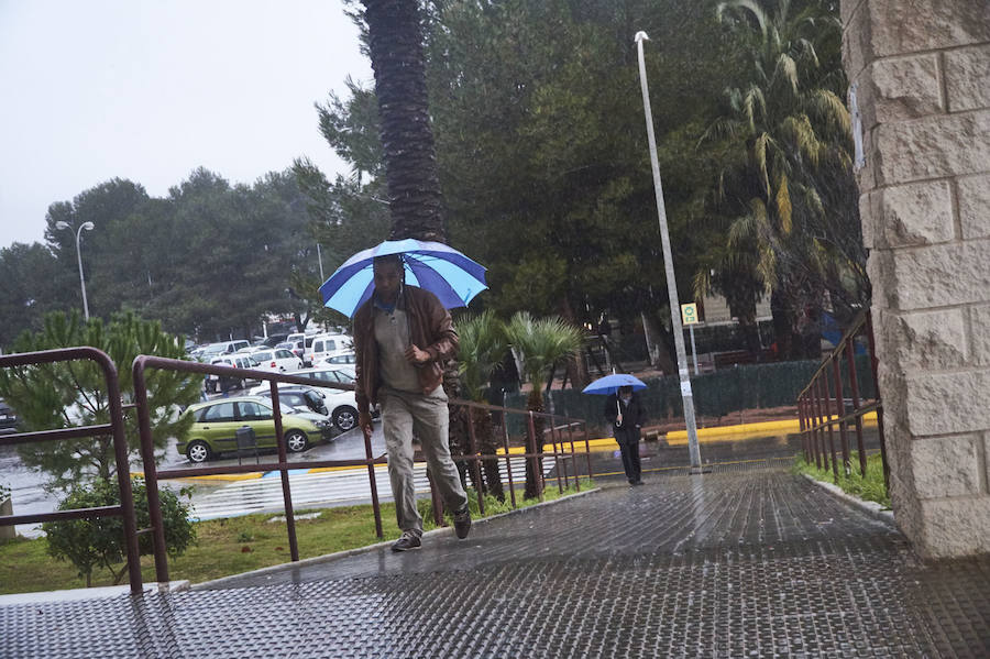 Grandes lluvias en la provincia