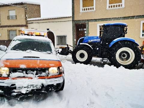 Intensa nevada en el Noroeste
