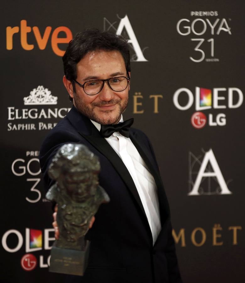 Carlos Santos, premio Goya 2017 al Mejor Actor Revelación