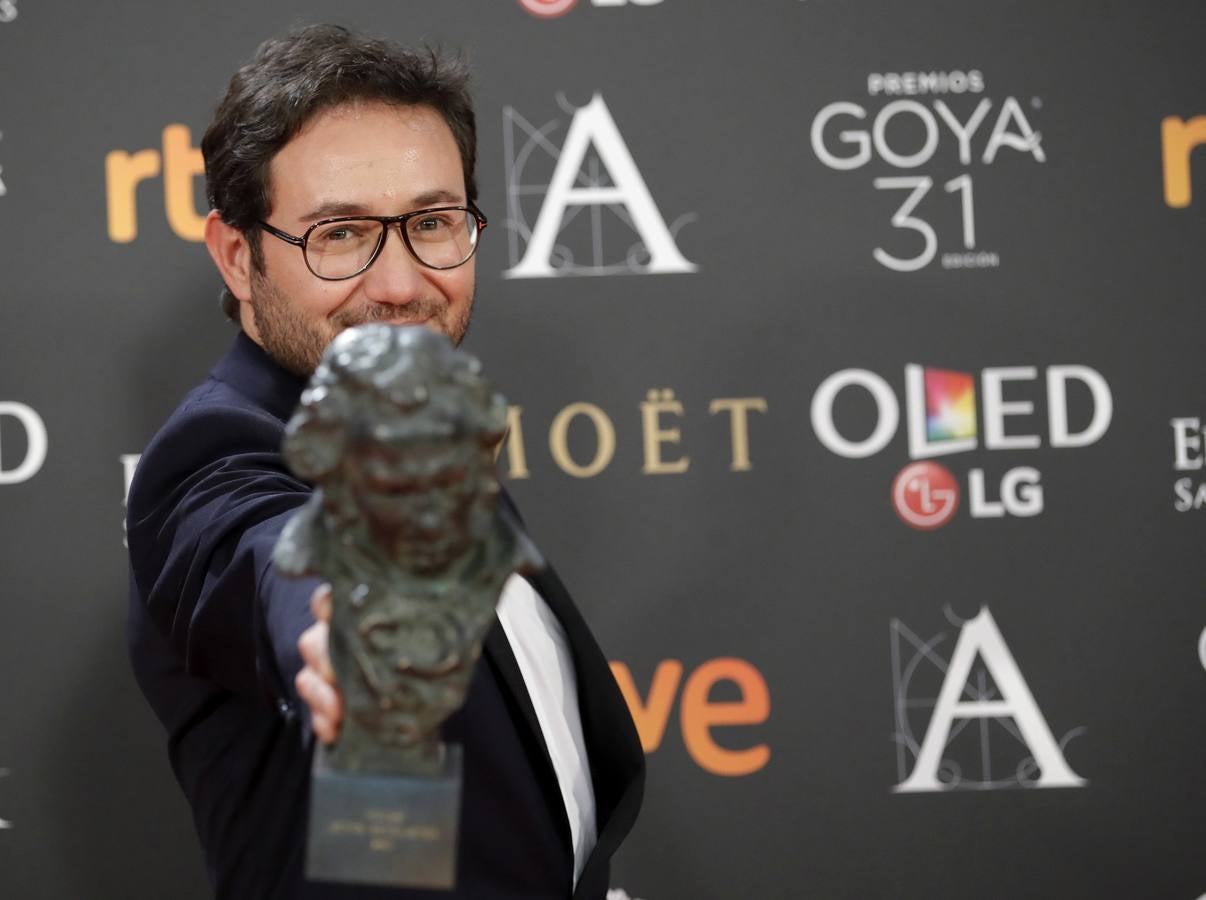 Carlos Santos, premio Goya 2017 al Mejor Actor Revelación