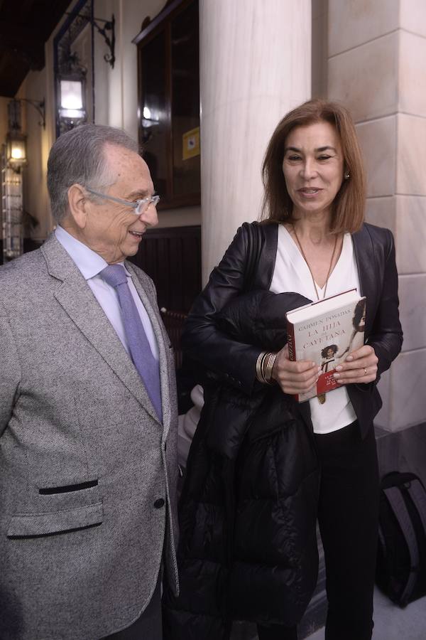 Carmen Posadas, en el Foro Nueva Murcia