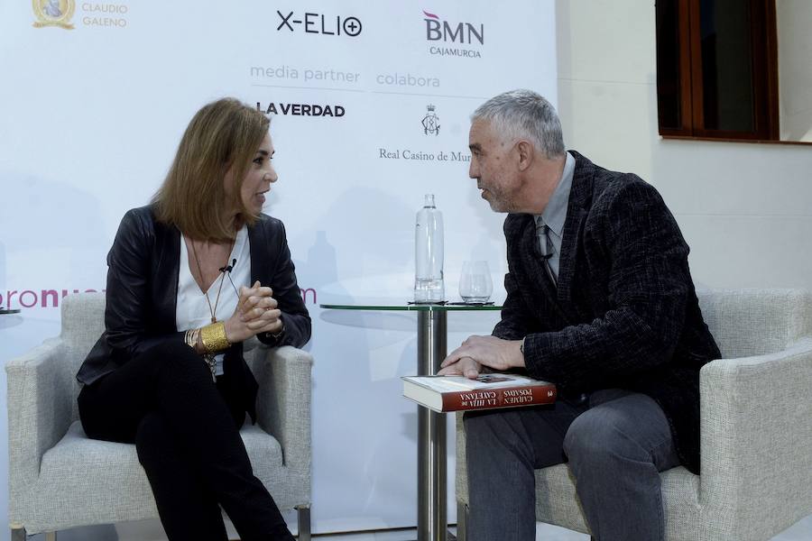 Carmen Posadas, en el Foro Nueva Murcia