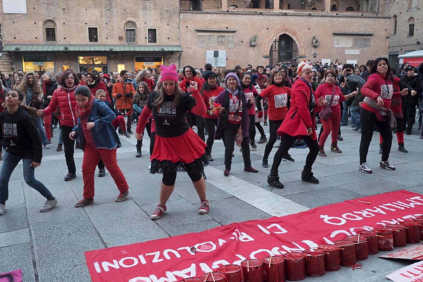 Bailando contra la violencia