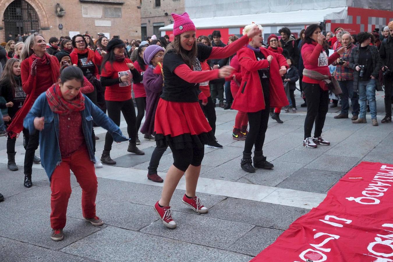 Bailando contra la violencia