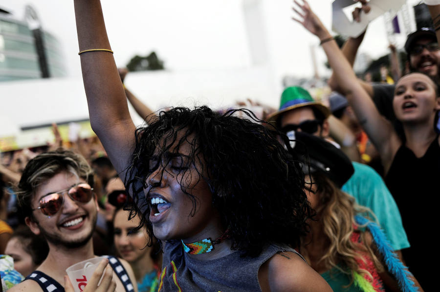 El preámbulo del carnaval de Río