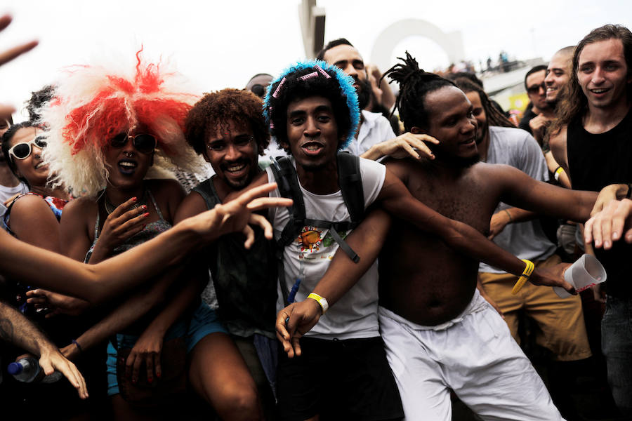 El preámbulo del carnaval de Río