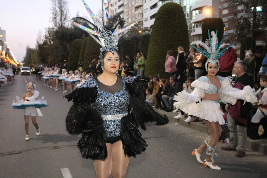 &#039;Glamour&#039; carnavalero en Cartagena