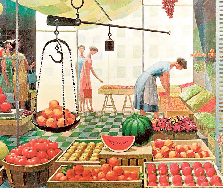 'El mercado', de Vicente Viudes