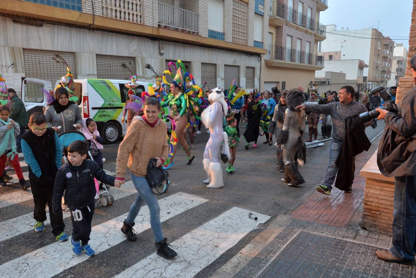 Don Carnal no puede con la lluvia