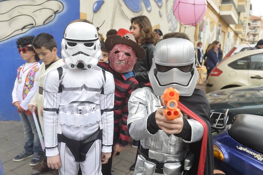 Las calles de Vistalegre se llenaron de diversión.