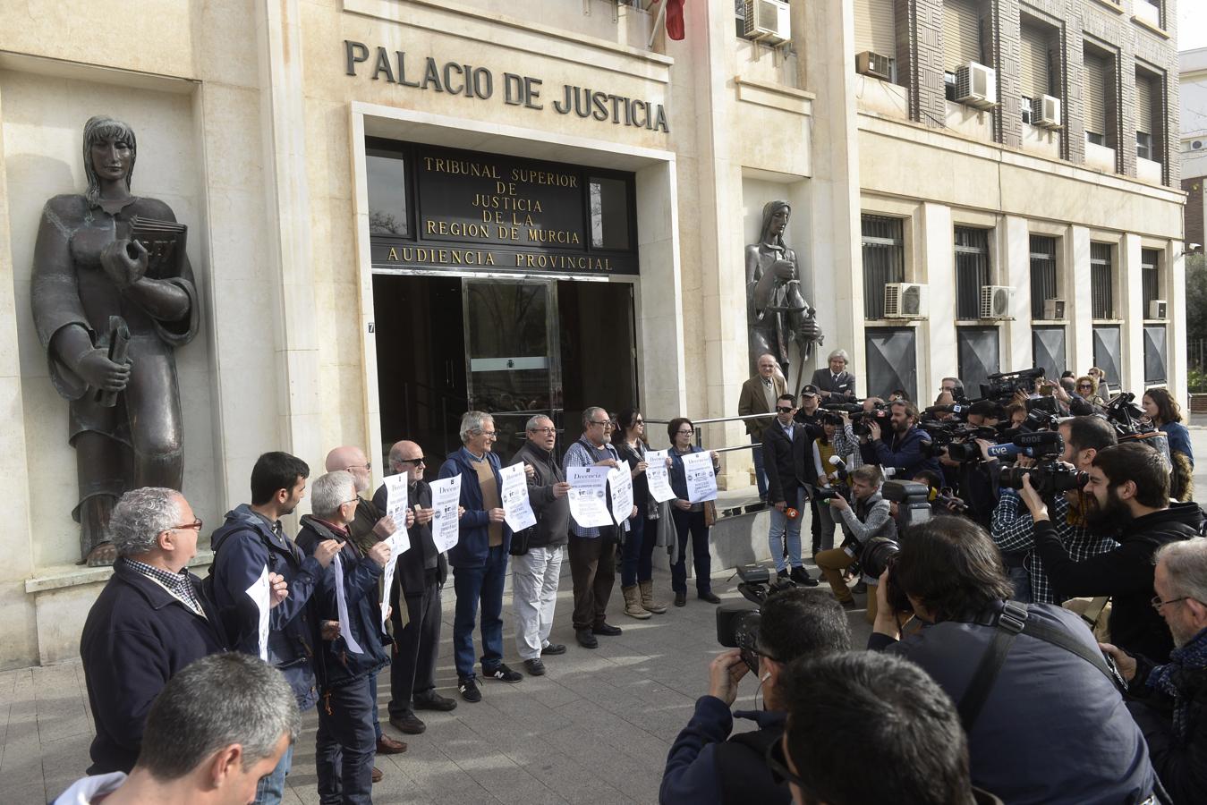 Las mejores imágenes de la comparencia de PAS en el TSJ