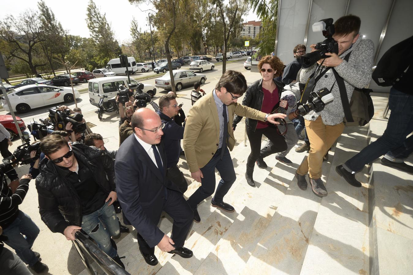 Las mejores imágenes de la comparencia de PAS en el TSJ