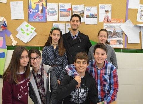 Los Murcia Times. Jorge Vigueras, Rocío Mendoza, Teresa García, Martín García, Carmen Meseguera y Ángela Abia. Tutor: Fernando Pérez