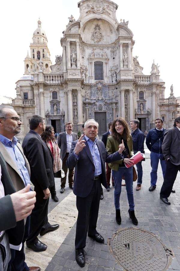 Acto de presentación del equipo de Patxi López en la Región de Murcia