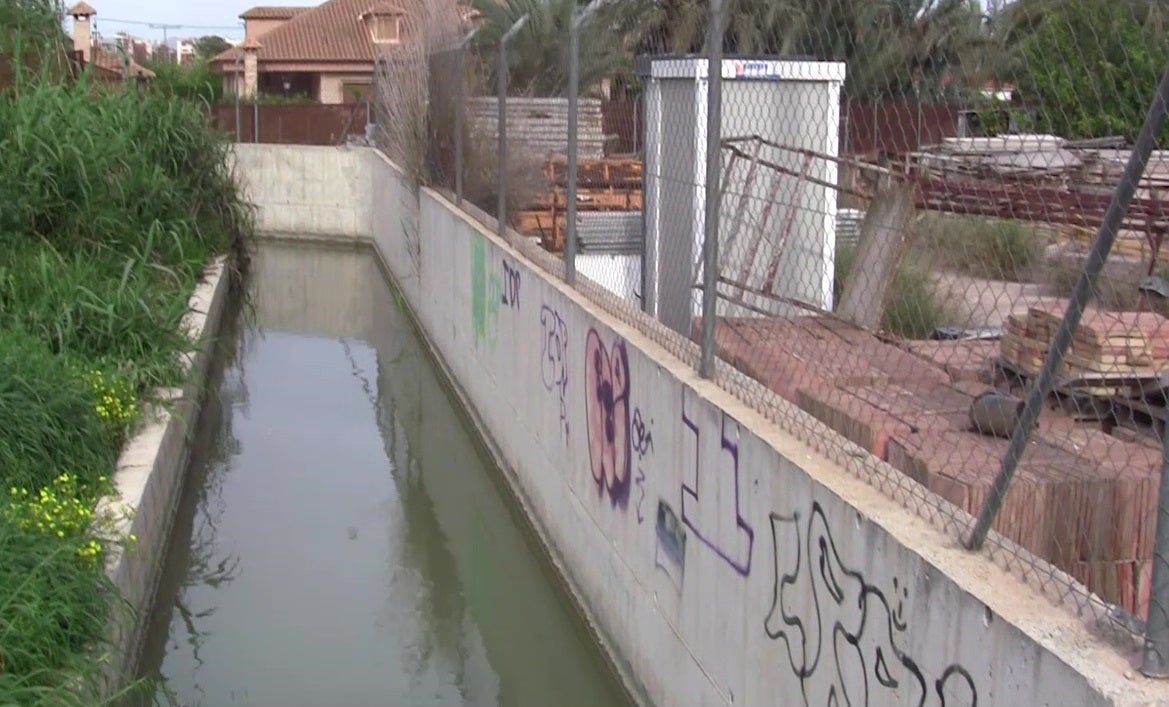 Acequia de Alfatego, en la pedanía murciana de Guadalupe