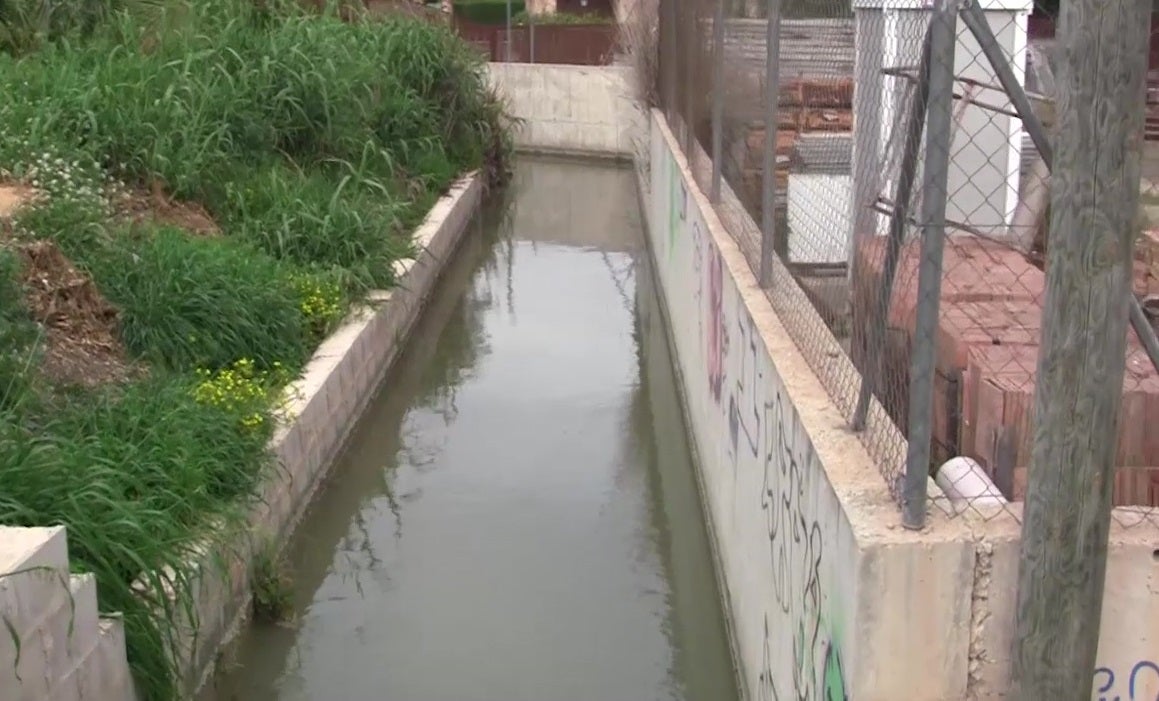 Acequia de Alfatego, en la pedanía murciana de Guadalupe