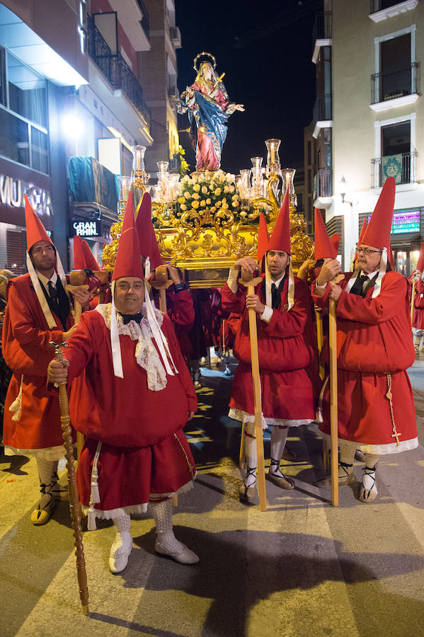 Sabado de Pasión en Murcia: Procesión de la Caridad