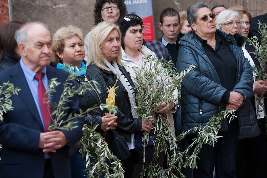 Domingo de Ramos en Murcia: Bendición de las palmas