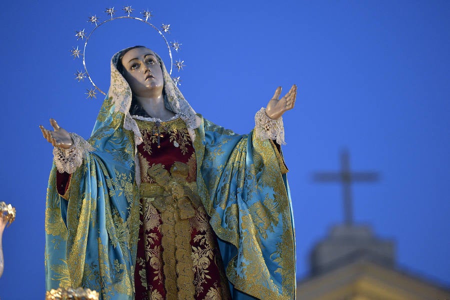 Miércoles Santo en Murcia: La procesión de los &#039;coloraos&#039;