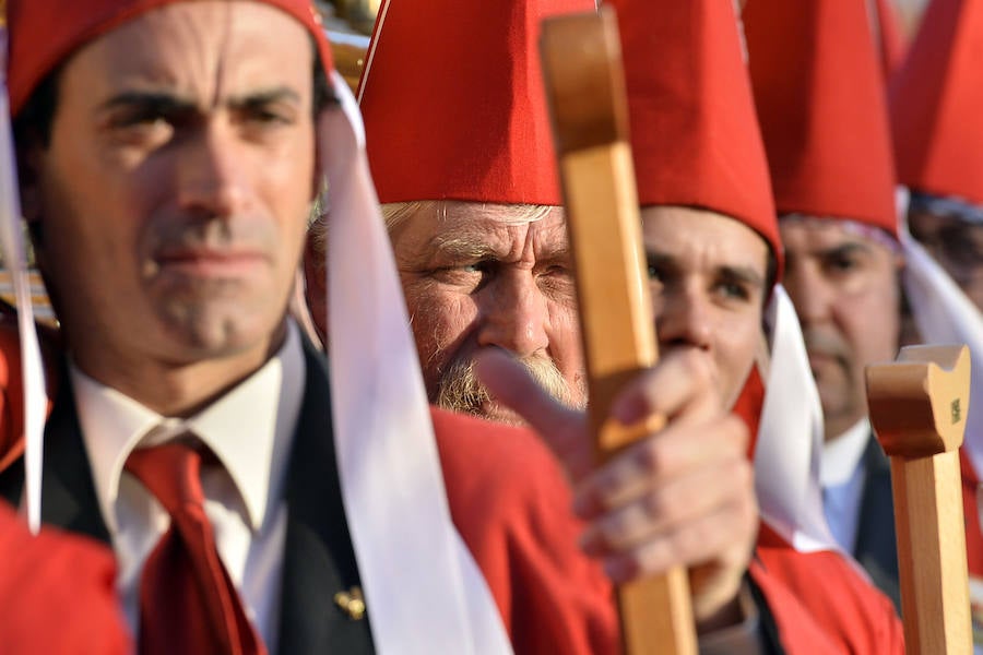 Miércoles Santo en Murcia: La procesión de los &#039;coloraos&#039;